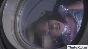 Preview 1 of Miss Of School - Tranny babe astronaut ass fucked in the spaceship