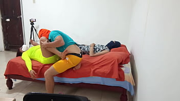 Preview 2 of Body Massage Seks - step sister reaches for my cock and starts playing innocently