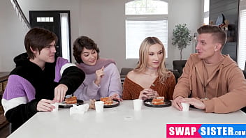 Preview 1 of Sagita Xxviedos - Stepbros Decide to Swap Their Stepsisters to Teach Them About - Swapsister