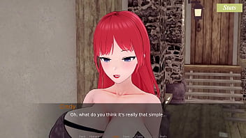 Preview 4 of New Video Of Main Khalifa - Let&#039_s Play: Charming Waitress