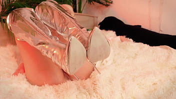 Preview 1 of Mom And Dad Big Boll Xxx - foot and boot fetish full videos: compilation FemDom POV (Arya Grander) fetish shiny dirty talking Humiliatrix and Mistress