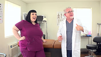 Preview 1 of Hindi Sex Bideo - A Massive Black Cock for Horny Fat Nurse Alexxxis Allure JM1258