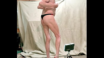 Preview 1 of Cid Xxx Vide - Busy-Bottom Nude Dance - I feel soooooo submissive when I get Naked,  and pose for a Man,  or a Woman with a Dick or a Strap-on,  it really brings out the Girl in me