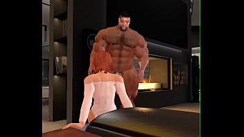 Preview 1 of Anal Lessons 02 - huge ndamukong suh gets rough with redheaded wife