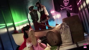 Preview 1 of Guy Arab Sex - Naughty pirates want to fuck each other out in the sea