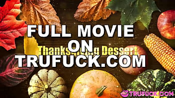 Preview 1 of Xxx Hot Girl Com - Thanksgiving Dessert Juan El Caballo Loco,  Scarlett Alexis,  Tiana Blow