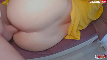 Preview 4 of Amerika Vsbarab - Stepson wakes up stepmom with hard dick in mouth and fucks her ass.