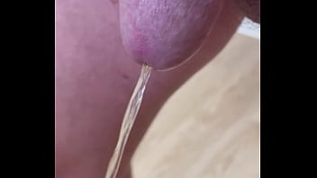 Preview 3 of Onlinesex Vedio - Semi hard cock having a piss