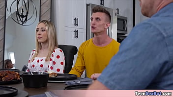 Preview 1 of Mom Shara Bed With Son - For his bday he got the newest sexbot model which is a teen sexrobot and you can fuck her anytime