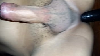 Preview 3 of Brbangla Tube Sex - Penetrando mi culo apretado con enorme dildo hasta sacarme toda la leche y dejarme temblando de placer