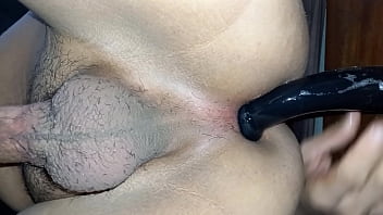 Preview 1 of Brbangla Tube Sex - Penetrando mi culo apretado con enorme dildo hasta sacarme toda la leche y dejarme temblando de placer
