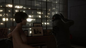 Preview 4 of Ashlayn Brok - Heavy Rain: Madison in the nude in her apartment (Nude Mod)