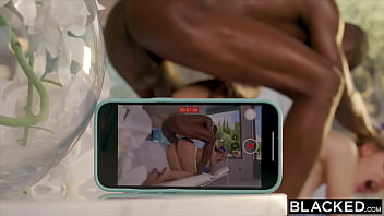 Preview 3 of Black Mail Sister Sexxxxxxxx - BLACKED BBC-thirsty Bonni will do anything for her client