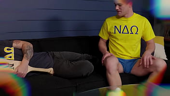 Preview 1 of India Model Sex Video Film - Bratty Pledge Railed By Senior Stud - Jayden Marcos,  Jonathan Tylor - NextDoorStudios