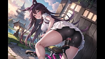 Preview 3 of Miya Khlifa Xxx Videou - In a town without men but in need (with pussy masturbation ASMR sound!) Uncensored Hentai