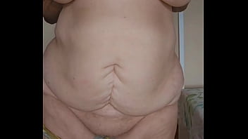 Preview 4 of Sex Full Mom - Me and my 60 year&#039_s old BBW Granny wife kissing and making out.