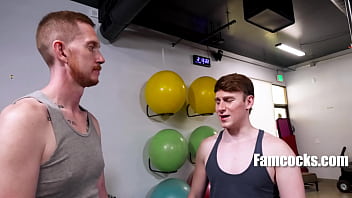 Preview 1 of Dad Daughter Ffm - Gym Bang With Stepdad- Brody Kayman,  Eric Charming