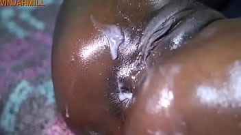 Preview 4 of Indian Village Women Sex Video - OILING EBONY ASS AND FUCKING DOGGYSTYLE(FULL VIDEO ON XRED)