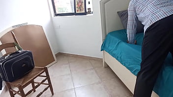 Preview 1 of Korean Mom Cheating With Son - Padrastro suertudo se pone cachonda cuando la hijastra lo recibe con un follada anti extres mejor que su esposa