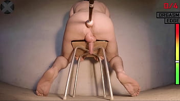 Preview 2 of Mastrubation Creampie Girls - FORBIDDEN P-spot Pleasure Makes Guy CUM HARD 4 Times