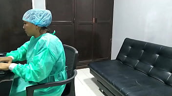 Preview 1 of Anti Porn Xxx Sex Hd - me hace el chequeo de rutina la ginec&oacute_loga y esta vez no se que tenia que estaba tan cachonda y me comienza a lamer el co&ntilde_o