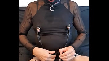 Preview 2 of Dh Kim - Kinky maso slut remote e-stim CBT October 12 2023 part 2