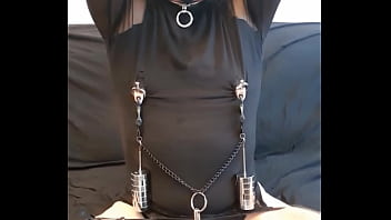 Preview 4 of Dh Kim - Kinky maso slut remote e-stim CBT October 12 2023 part 2