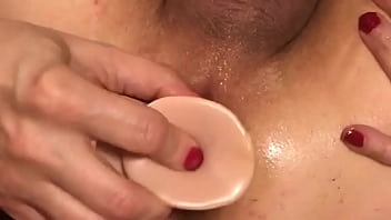 Preview 4 of 2 Boy Girl Birthday Sex - Enemas of cold urine and deep anal dildos