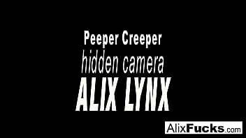Preview 1 of Fet Anti Sex - Creeper peeper hidden cameraas Alix dresses
