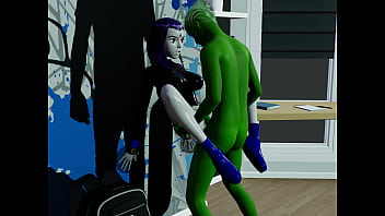 Preview 2 of Ibu Ngentot Anaknya Bokep Indo - BeastBoy and Raven camera 3