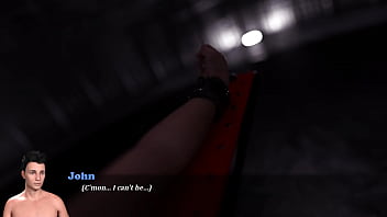 Preview 1 of King Group - Harsh. Mistress had fun with tied slave: Dominance,  tied guy,  animated