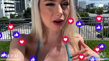 Preview 1 of Hindi Movie Pron - Tight Pussy Blonde Teen Scarlett Hampton Nailed Hard by Fitness Trainer Duncan Saint