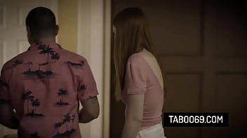 Preview 1 of Arab Ass Clap - Beautiful redhead teen slut Maya Kendrick let her perv neighbor fuck her tight pussy