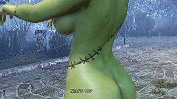 Preview 1 of Bpk Sv Anak - Halloween 2023 (Futa on Female version)