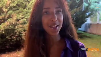 Preview 1 of Old Ass Eating - Sexy black Spanish babe thinks she can do good at porn!
