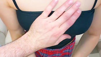Preview 2 of New Hd Full Sex Com - REAL - My Step Daddy Fucking me in SCHOOL UNIFORM