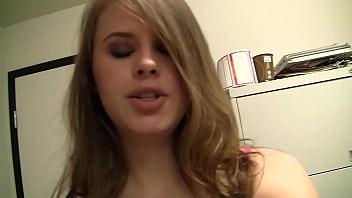 Preview 1 of Tiny Pusy Fuck - Jillian Janson Sucking Cock In The Office