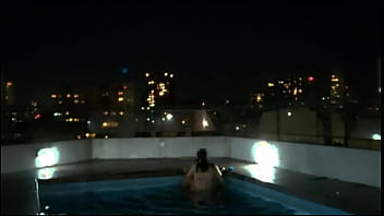 Preview 2 of Video Hasil Xxx - The water wasn&#039_t enough to put out the fire,  so we had sex in the pool. ( my first time in a pool )