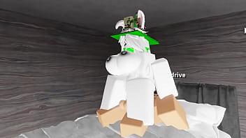 Preview 1 of Romantic Milf - ROBLOX WHORE GETS FUCKED BY NOOB