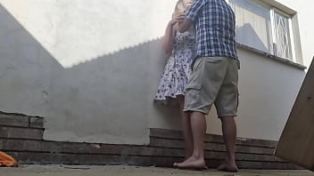 Preview 1 of Amateur Jailbait - Fucking outdoor behind restroom area of bed and breakfast