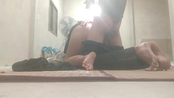 Preview 1 of Desi Bhabi Xxx Sex Indian - Young college student fucking doggystyle with her math teacher. She gets her pink pussy wet while getting fucked by the luck