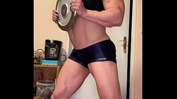 Preview 1 of Ass Blood Leaked - muscles are a way to add curves to my frame