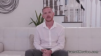 Preview 1 of Sex Good Soga - Big tits trans sucks and anal fucks big cock
