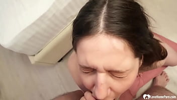 Preview 4 of Castyng Creyzy - Watch my gf suck me off in POV