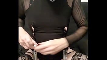 Preview 4 of Old And Young Gay Piss - Kinky maso slut remote e-stim CBT August 28 2023 part 1