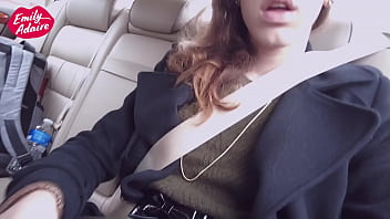Preview 3 of Fat Men And Wo Men - Secretely jerked off in the back of the Uber - Emily Adaire
