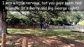Preview 2 of Www Sani Lion Xxx Videos Com - Rita finds two new friends in the park