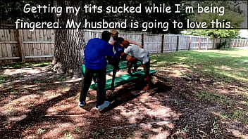 Preview 3 of Www Sani Lion Xxx Videos Com - Rita finds two new friends in the park