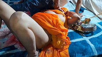 Preview 3 of Slideshow My - Karwa chauth special Indian cauple honeymoon