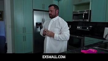 Preview 3 of Couple Casting - ExSmall  -  Stepdaugter&#039_s A Bratty Lill Tease- Sadie Pop